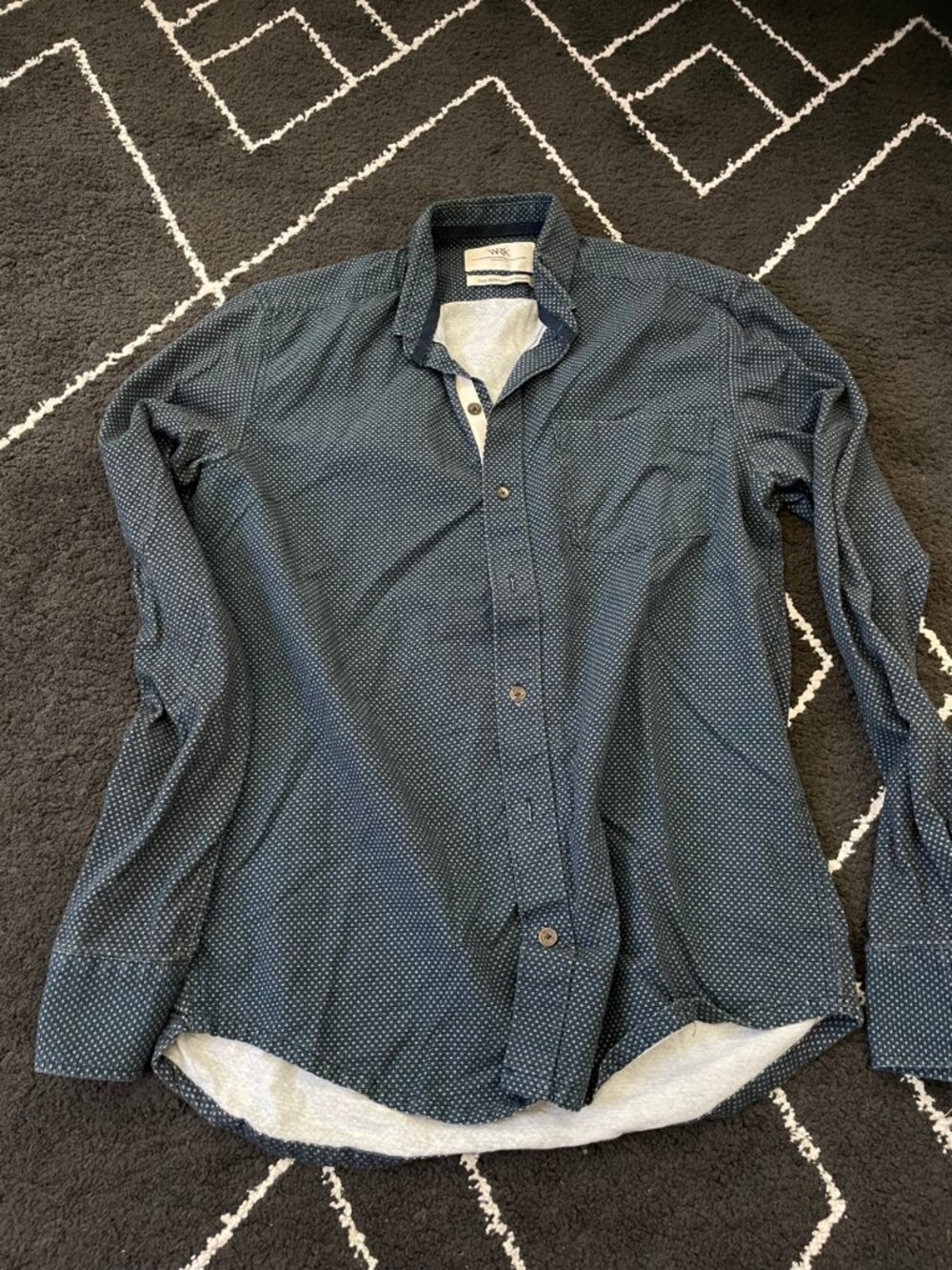 WRK Shirt - Reworked Dress Garmet
